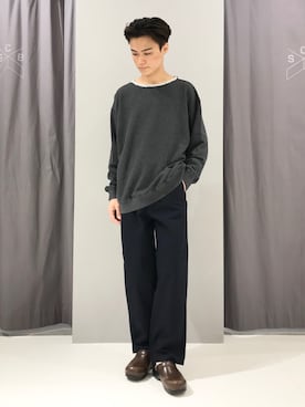 「アイテム（チノパンツ）」を使った、_kaitoさん（メンズ・167cm・10代）の秋コーディネート