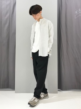 「CRAFT STANDARD BOUTIQUE（クラフトスタンダードブティック）のアイテム（その他パンツ）」を使った、_kaitoさん（メンズ・167cm）の秋コーディネート