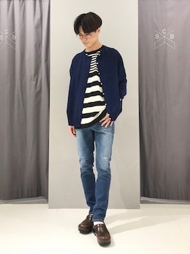 「スタッフセンバツ」｜_kaitoさん（メンズ・167cm）の秋コーディネート