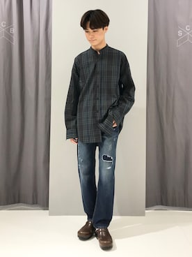 「チェック」｜_kaitoさん（メンズ・167cm・10代）の秋コーディネート