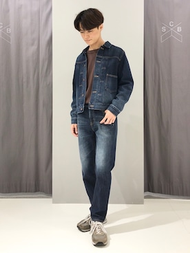 「アイテム（デニムジャケット）」を使った、_kaitoさん（メンズ・167cm・10代）の秋コーディネート