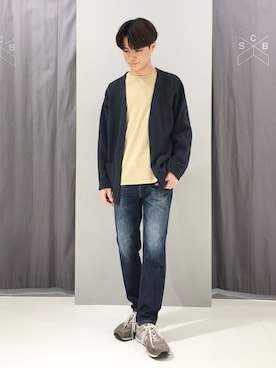 「テーパードデニム」｜_kaitoさん（メンズ・167cm）の秋コーディネート