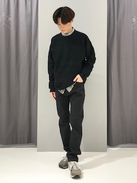 「アイテム（Tシャツ/カットソー）」を使った、_kaitoさん（メンズ・167cm・10代）の秋コーディネート
