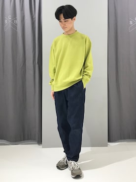 「アイテム（スウェット）」を使った、_kaitoさん（メンズ・167cm・10代）の秋コーディネート