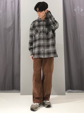 「茶色」｜_kaitoさん（メンズ・167cm）の秋コーディネート