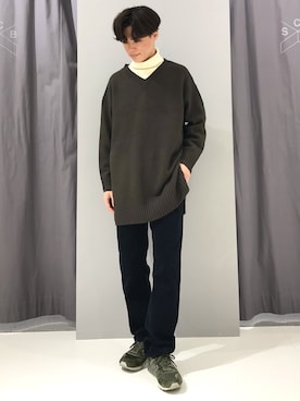「チュニック」｜_kaitoさん（メンズ・167cm）の冬コーディネート