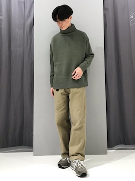 「くすみカラー」｜_kaitoさん（メンズ・167cm）の冬コーディネート