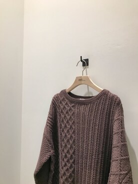 「パープルニット」｜_kaitoさん（メンズ・167cm）の冬コーディネート