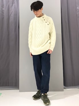 「CRAFT STANDARD BOUTIQUE（クラフトスタンダードブティック）のアイテム」を使った、_kaitoさん（メンズ・167cm）の冬コーディネート