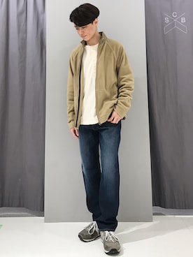 「ハイネックトップス」｜_kaitoさん（メンズ・167cm）の冬コーディネート