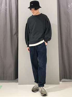 「袖ボリューム」｜_kaitoさん（メンズ・167cm）の冬コーディネート