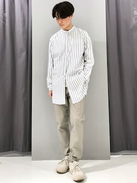 「チュニック」｜_kaitoさん（メンズ・167cm）の冬コーディネート