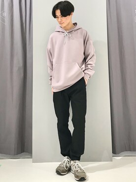 紫パーカー のメンズ人気ファッションコーディネート Wear