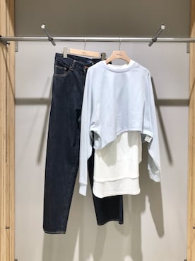 「水色」｜_kaitoさん（メンズ・167cm）の冬コーディネート