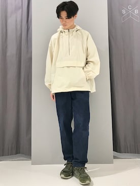 「アノラック」｜「アイテム（ジャケット/アウター）」を使った、_kaitoさん（メンズ・167cm）の冬コーディネート