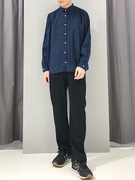 シャツ ブラウスを使った ギャザー のメンズ人気ファッションコーディネート Wear