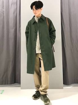 「ブラウンバッグ」｜「アイテム（ジャケット/アウター）」を使った、_kaitoさん（メンズ・168cm）の春コーディネート