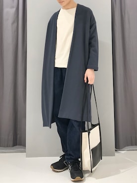 「アイテム（カーディガン/ボレロ）」を使った、_kaitoさん（メンズ・168cm）の春コーディネート