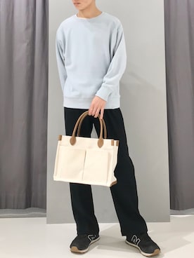 「水色」｜_kaitoさん（メンズ・168cm）の春コーディネート
