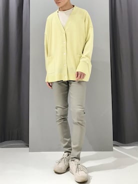 「アイテム（カーディガン/ボレロ）」を使った、_kaitoさん（メンズ・168cm）の春コーディネート