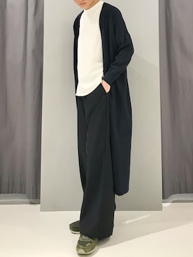 「アイテム（カーディガン/ボレロ）」を使った、_kaitoさん（メンズ・168cm）の春コーディネート