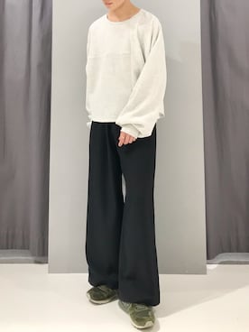 「袖ボリューム」｜_kaitoさん（メンズ・168cm）の春コーディネート