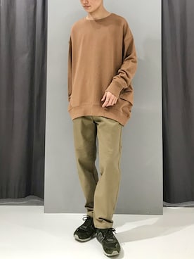 「キャメル」｜_kaitoさん（メンズ・168cm）の春コーディネート