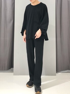 「袖ボリューム」｜_kaitoさん（メンズ・168cm）の春コーディネート