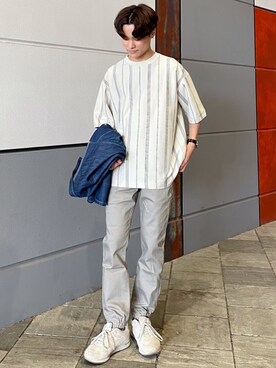 「Onitsuka Tiger（オニツカタイガー）のアイテム」を使った、_kaitoさん（メンズ・168cm）の春コーディネート