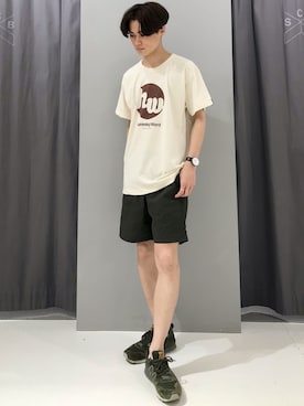その他パンツ（グリーン系）を使った「バギーズショーツ」の人気
