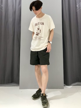 「CRAFT STANDARD BOUTIQUE（クラフトスタンダードブティック）のアイテム（その他パンツ）」を使った、_kaitoさん（メンズ・168cm）の春コーディネート