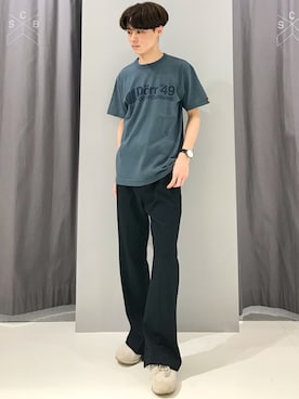 「Dorr49（ドアフォーナイン）のアイテム」を使った、_kaitoさん（メンズ・168cm）の春コーディネート