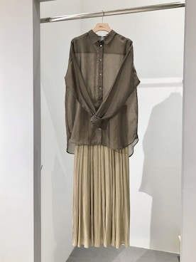 「アイテム（スカート）」を使った、_kaitoさん（メンズ・168cm）の春コーディネート