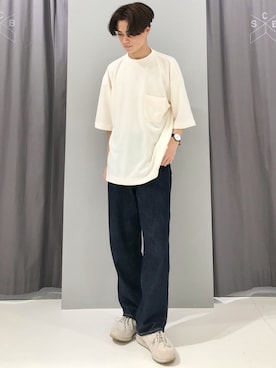 「ポケットＴシャツ」｜_kaitoさん（メンズ・168cm）の春コーディネート