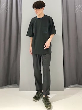 「CRAFT STANDARD BOUTIQUE（クラフトスタンダードブティック）のアイテム（その他パンツ）」を使った、_kaitoさん（メンズ・168cm）の春コーディネート