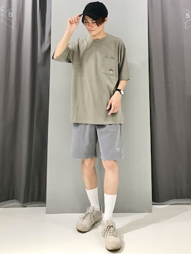 「SEVENDAYS=SUNDAY（セブンデイズサンデイ）のアイテム（トップス）」を使った、_kaitoさん（メンズ・168cm）の春コーディネート