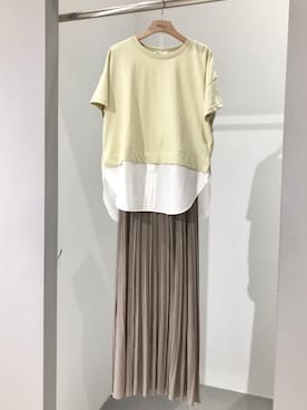 「アイテム（スカート）」を使った、_kaitoさん（メンズ・168cm）の春コーディネート
