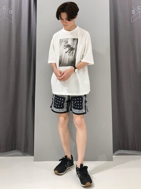 「SEVENDAYS=SUNDAY（セブンデイズサンデイ）のアイテム（トップス）」を使った、_kaitoさん（メンズ・168cm）の春コーディネート