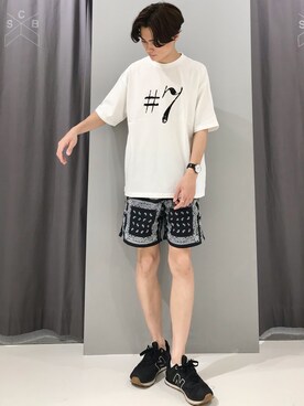 「SEVENDAYS=SUNDAY（セブンデイズサンデイ）のアイテム（トップス）」を使った、_kaitoさん（メンズ・168cm）の春コーディネート