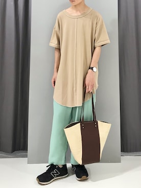 「チュニック」｜_kaitoさん（メンズ・168cm）の春コーディネート