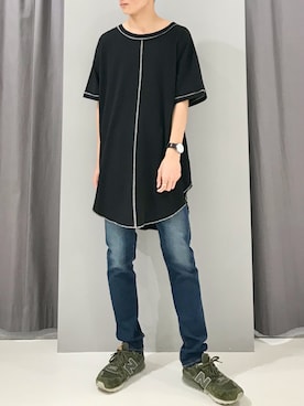 「チュニック」｜_kaitoさん（メンズ・168cm）の春コーディネート