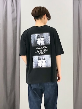 「SEVENDAYS=SUNDAY（セブンデイズサンデイ）のアイテム（トップス）」を使った、_kaitoさん（メンズ・168cm）の春コーディネート
