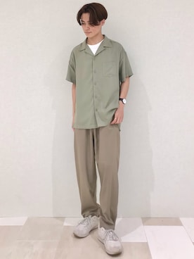 「ピスタチオ」｜_kaitoさん（メンズ・168cm）の夏コーディネート