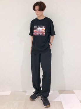 「SEVENDAYS=SUNDAY（セブンデイズサンデイ）のアイテム（トップス）」を使った、_kaitoさん（メンズ・168cm）の夏コーディネート