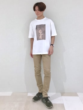 「SEVENDAYS=SUNDAY（セブンデイズサンデイ）のアイテム（トップス）」を使った、_kaitoさん（メンズ・168cm）の夏コーディネート