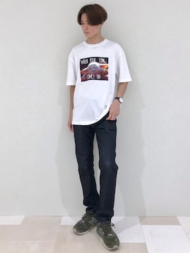 「SEVENDAYS=SUNDAY（セブンデイズサンデイ）のアイテム（トップス）」を使った、_kaitoさん（メンズ・168cm）の夏コーディネート