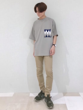 「ポケットＴシャツ」｜_kaitoさん（メンズ・168cm）の夏コーディネート