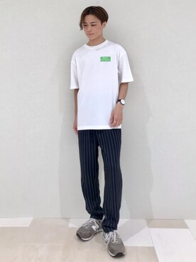 「SEVENDAYS=SUNDAY（セブンデイズサンデイ）のアイテム（トップス）」を使った、_kaitoさん（メンズ・168cm）の夏コーディネート