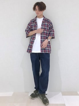 「ビンテージ」｜_kaitoさん（メンズ・168cm）の夏コーディネート