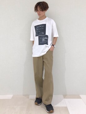 「SEVENDAYS=SUNDAY（セブンデイズサンデイ）のアイテム（トップス）」を使った、_kaitoさん（メンズ・168cm）の夏コーディネート